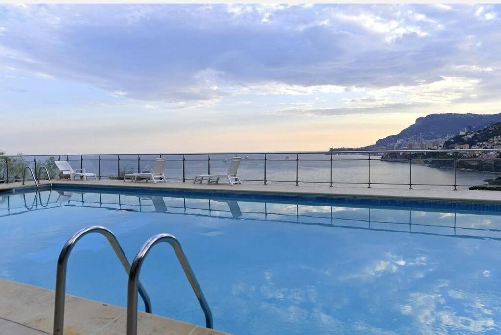 Grand Bleu, Appartamento Vista Mare E Monaco Roquebrune-Cap-Martin Extérieur photo